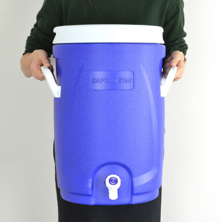 キャプテンスタッグ(CAPTAIN STAG) ジャグ ウォータージャグ タンク クーラーボックス ウォータージャグ&クーラー 1栓/容量13L/18L  保冷専用 スポーツドリンク対応 リガード ジャグ ウォータージャグ タンク クーラーボックス ウォータージャグ&クーラー 【1栓/容量13L ...