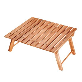 折りたたみテーブル 木製 ロータイプ 2～3人用 （ 送料無料 折りたたみ テーブル ロールテーブル ピクニックテーブル 簡易テーブル 天然木 アウトドアテーブル レジャーテーブル ガーデンテーブル アウトドア キャンプ ）