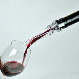 ボトルストッパー ポアラー デキャンディング （ ワインストッパー ワイン保存 ワイングッズ ワイン用品 酸化防止 密閉保存 保存栓 ワイン用キャップ 栓 ワインキャップ ）