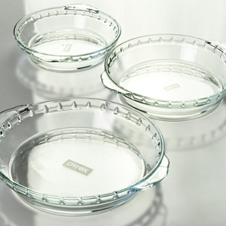 楽天市場】グラタン皿 大皿 23cm パイレックス Pyrex 丸 耐熱ガラス 