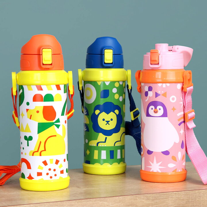 市場 水筒 Car ステンレスボトル キッズ ワンプッシュ Nenne Futurum ワンタッチ 保冷 800ml 直飲み 子供 ネンネフトゥルーム ステンレス