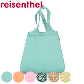 エコバッグ reisenthel MINIMAXI SHOPPER PASTEL ミニマキシショッパ― パステル （ ショッピングバッグ マイバッグ 折りたたみ マチ付き 撥水加工 ショッパーバッグ お買い物 サブバッグ 肩掛け ヒョウ柄 おしゃれ ライゼンタール ）