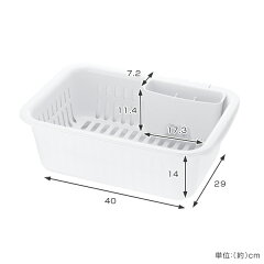 水切りカゴシェリー水切りセットM