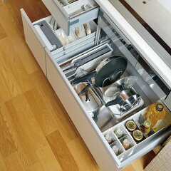 楽天市場 キッチン収納ケース ザル ボウルスタンド コンパクト システムキッチン 引き出し用 トトノ ザルスタンド 収納スタンド キッチン収納 シンク下 引出し用 キッチンツール 収納 整理ケース 整理 仕切り付き Totono リビングート 楽天市場店