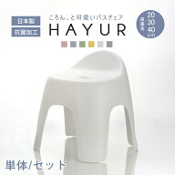 風呂椅子 ハユール 座面高さ 20cm 30cm 40cm 日本製 抗菌 湯桶 手桶 2点セット 3点セット （ 風呂いす お…