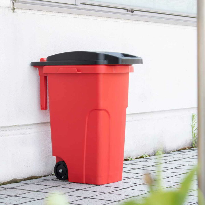 楽天市場】ゴミ箱 45L 屋外兼用 2輪 （ ごみ箱 45リットル 屋外 屋内 