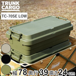 ���[�{�b�N�X �g�����N�J�[�S EASY GRIP 40L ��䔠 TC-70SE LOW �i ��78×���s39×����24cm ����� ���O �X�^�b�L���O ���[ �{�b�N�X �P�[�X �t�^�t�� �R���e�i �H� �v���X�`�b�N �A�E�g�h�A ������