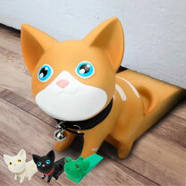 楽天市場】ドラデザイン ドアストッパー フェリックスキャットの通販