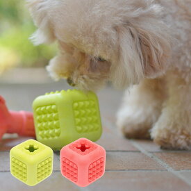 犬用おもちゃ ルークラン ループ ハウンズ キューブ ペット （ 犬 おもちゃ ドッグトイ 犬用玩具 ペットおもちゃ キューブトイ キューブ型 トリーツトイ 水に浮く レトリーブ用 ）