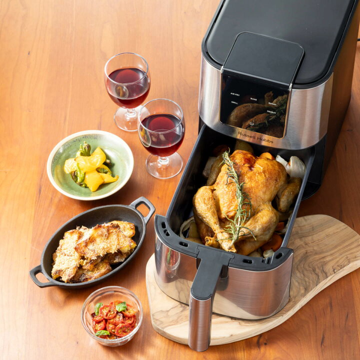 楽天市場】Russell Hobbs エアフライオーブン 3L ノンフライヤー 電気 