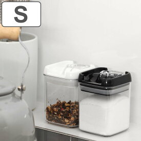 保存容器 デル キャニスター S SALUS （ セイラス 密閉 プラスチック 保存 容器 密閉容器 食品保存 食品保存容器 調味料 入れ プラスチック容器 調味料容器 調味料入れ 積み重ね スタッキング クリア ）