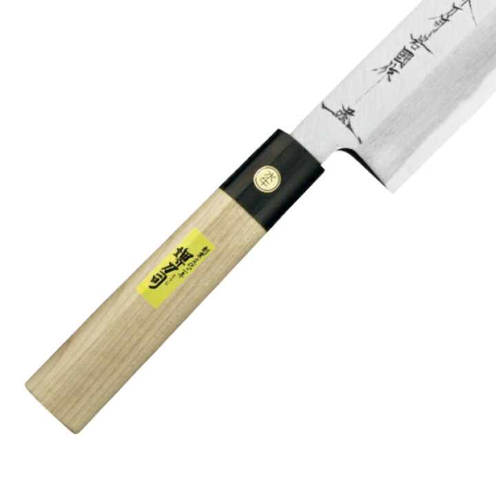 楽天市場】包丁 薄刃 鎌形 岩国作 刃渡り 165mm 堺刀司 （ 送料無料 