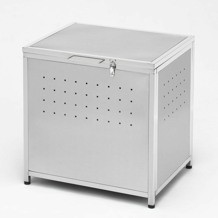 楽天市場】ゴミ収納庫 屋外用 130L ステンレス保管庫 （ ごみ箱 130 