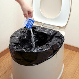 ポータブルトイレ 処理袋 50回分 介護用 備品 災害 （ 汚物処理袋 凝固剤 非常時 非常用トイレ 簡易トイレ 介護 断水 防災 介護用トイレ 携帯用トイレ 介護用品 防災用品 消耗品 臭い 簡単 コンパクト 持ち出し 緊急 アウトドア ）