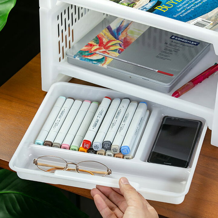 楽天市場】小物整理トレー 幅29.6×奥行27×高さ4cm e-ラック 小物整理 