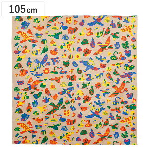 C~ 唻 105cm { PATORI Happy bird O i ӂ낵 C~ 唻C~ GRobO ٓ tVL furoshiki obO  GR v 100 j