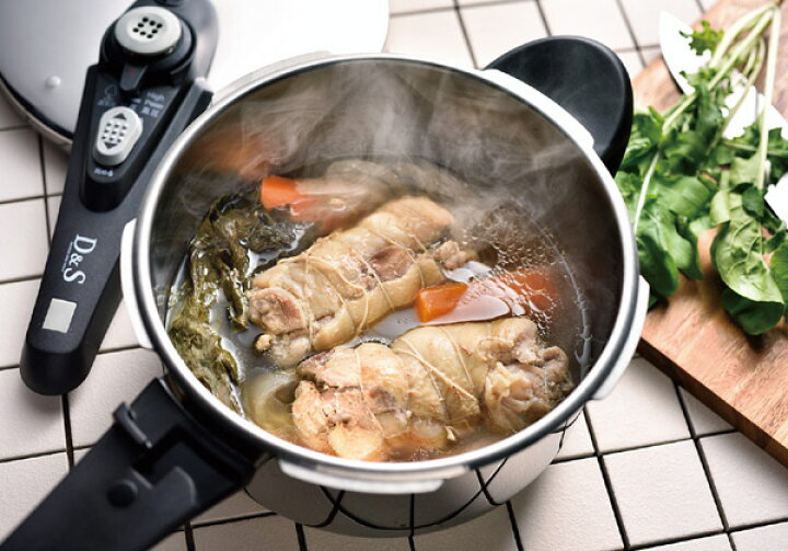 楽天市場】D＆S Pressure Cooker 圧力鍋 3.0L DSPC6010 IH対応 レシピ 