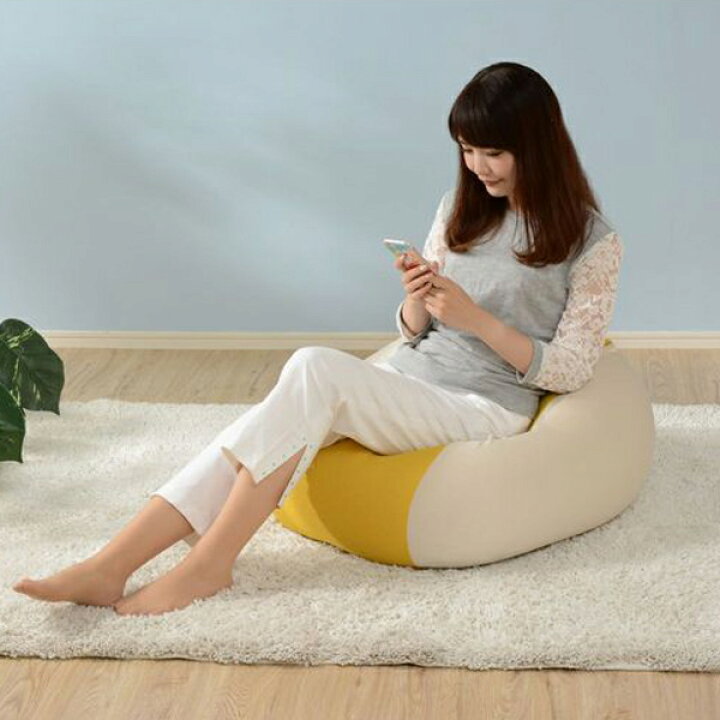 楽天市場】ビーズクッション キューブ型 洗えるカバーリング L 