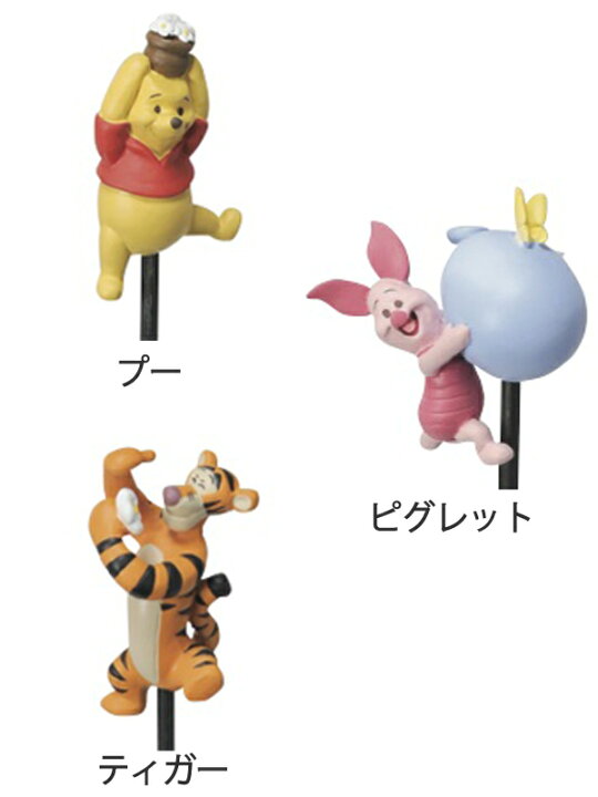 楽天市場】フラワーピック くまのプーさん ピグレット ティガー 