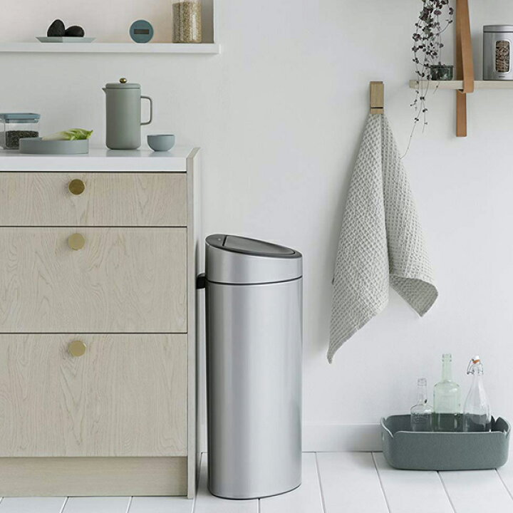 楽天市場】brabantia ゴミ箱 タッチビン 40L ダストボックス スチール 