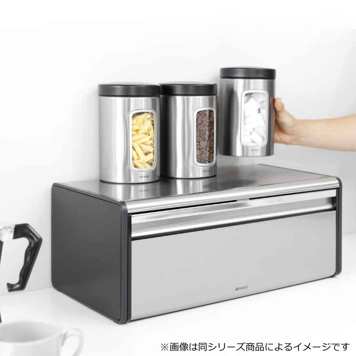 楽天市場】brabantia ブレッドケース ブレッドビン フォールフロント 