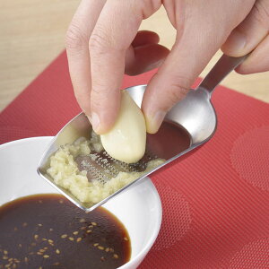 薬味おろし 卓上用 スゴ切れ 持ち手付き ステンレス製 日本製 ( おろし器 すりおろし器 わさびおろし おろし金 コンパクト 取っ手付き わさび しょうが すりおろし 調理器具 キッチンツー