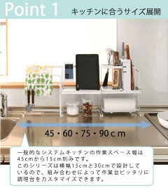調味料ラックスパイスラックHANDYZONEスチール製