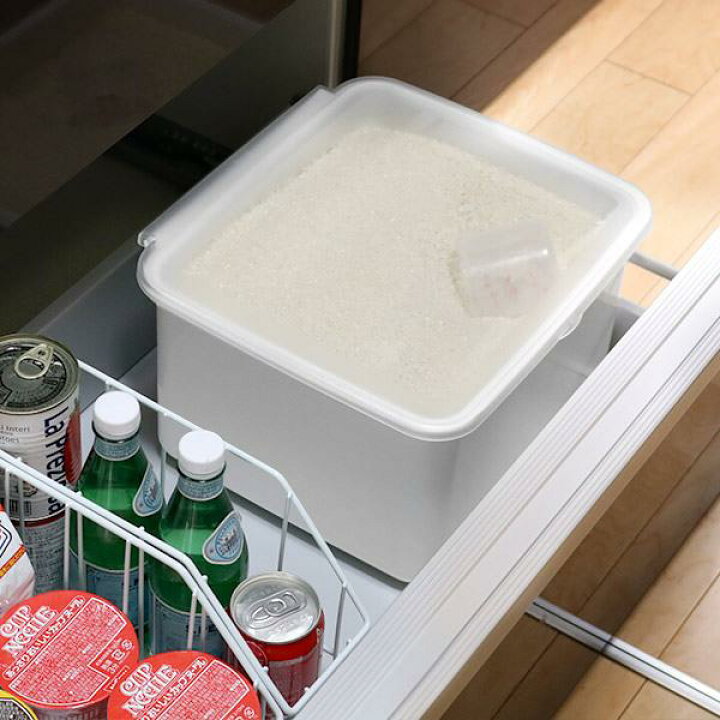 楽天市場】米びつ システムキッチン 引き出し用 Soroelusmart ライス 
