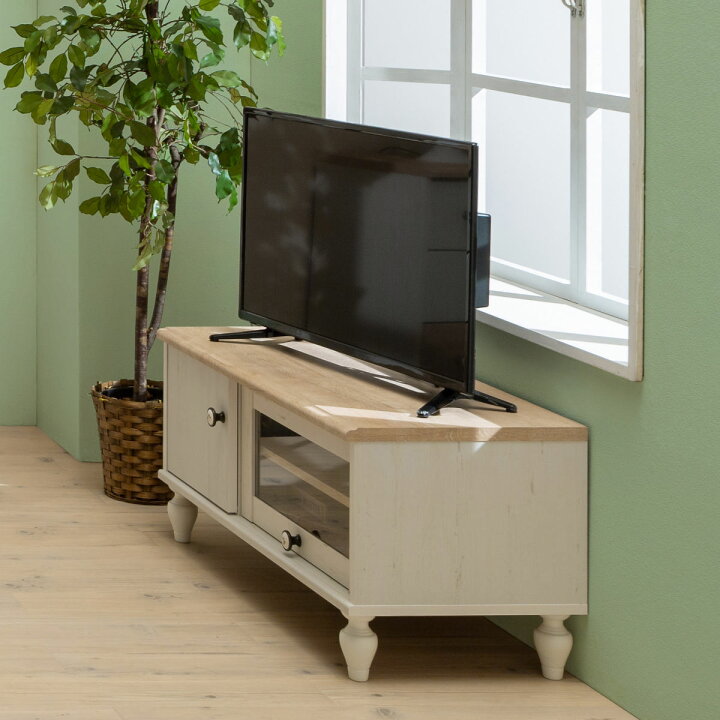 楽天市場】テレビ台 幅89.7cm ローボード ろくろ脚 （ AVラック TV 