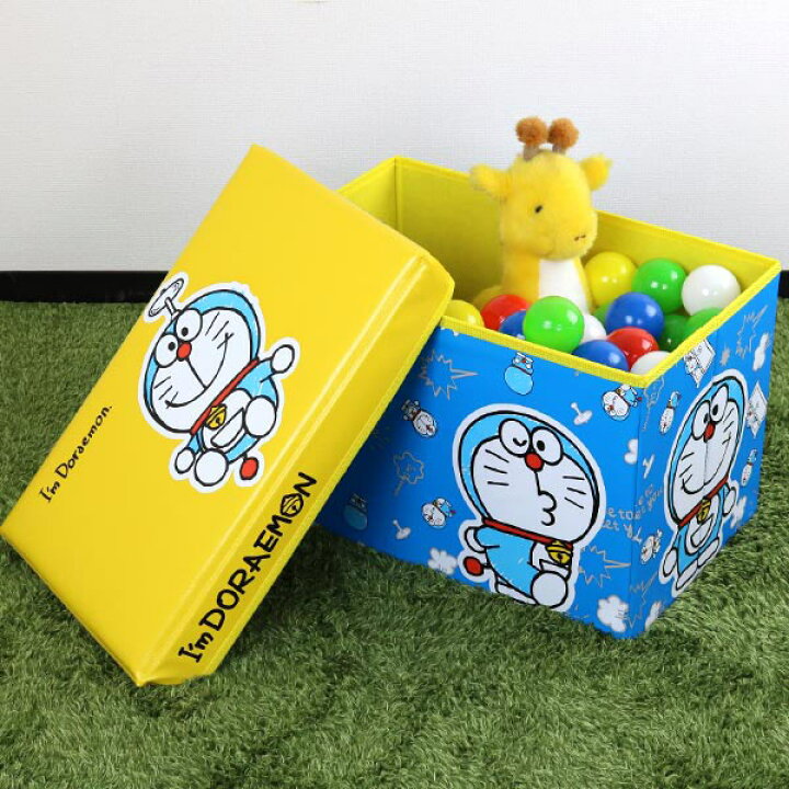 楽天市場】おもちゃ箱 ドラえもん 幅48×奥行30×高さ32cm Im Doraemon 