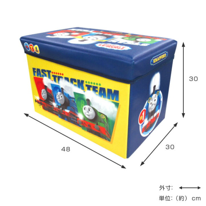 楽天市場】おもちゃ箱 収納ボックス 幅48×奥行30×高さ30cm きかんしゃ 