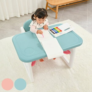 子供用デスク チェア セット 机 椅子 ( デスク 子供用 ベビーデスク ベビーチェア テーブル 子供 キッズ ベビー 幼児 赤ちゃん 子どもデスク 子どもチェア お絵かき 色ぬり リビング おうち