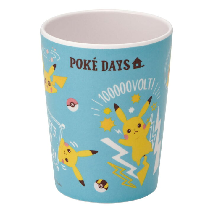 楽天市場 タンブラー 300ml ポケットモンスター ピカチュウ ポケデイズ プラスチック メラミンタンブラー カップ メラミンコップ 割れにくい プラスチック製 丈夫 子ども 子ども用食器 キャラクター ポケモン リビングート 楽天市場店