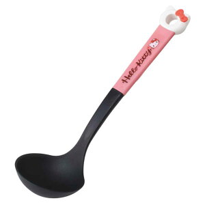 お玉 ナイロン製 ハローキティ おやつタイム ( おたま レードル ナイロン製おたま ナイロン 樹脂 軽量 キャラクター キティちゃん キティ キッチンツール 調理用品 )