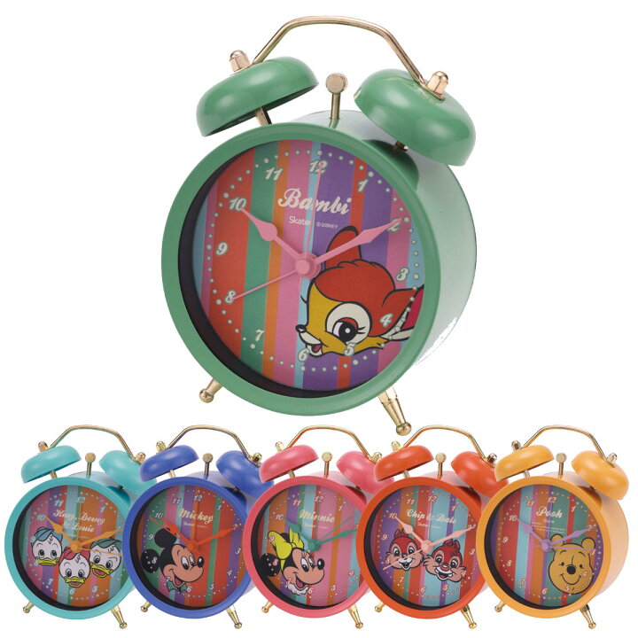 楽天市場】置き時計 目覚まし レトロ ディズニー （ ヒューイ デューイ  