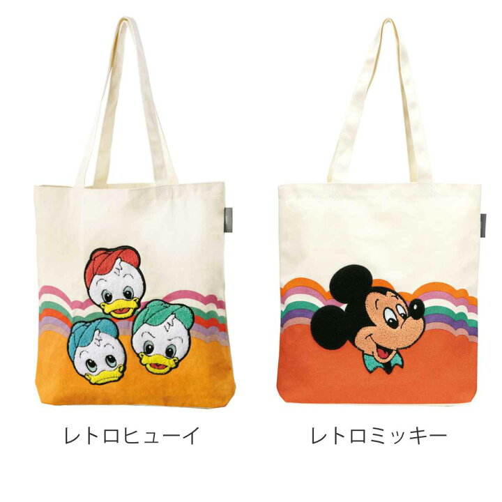 楽天市場】トートバッグ キャンバス キャラクター （ ミッキー ミニー 