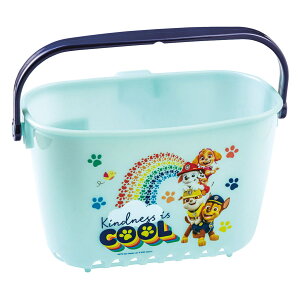 収納ボックス おもちゃ入れ キャラクター ( パウパトロール お風呂 収納 ボックス おもちゃ箱 パウ・パトロール バスケット 持ち手付 入浴グッズ おもちゃ 水切り 乾燥 整理 )