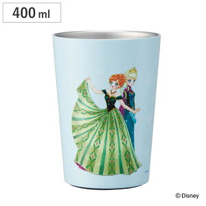 タンブラー 400ml ステンレスタンブラー M アナと雪の女王 ( 保温 保冷 ステンレス コップ キャラクター ディズニー コンビニ コーヒー カップ アナ エルサ アナ雪 )