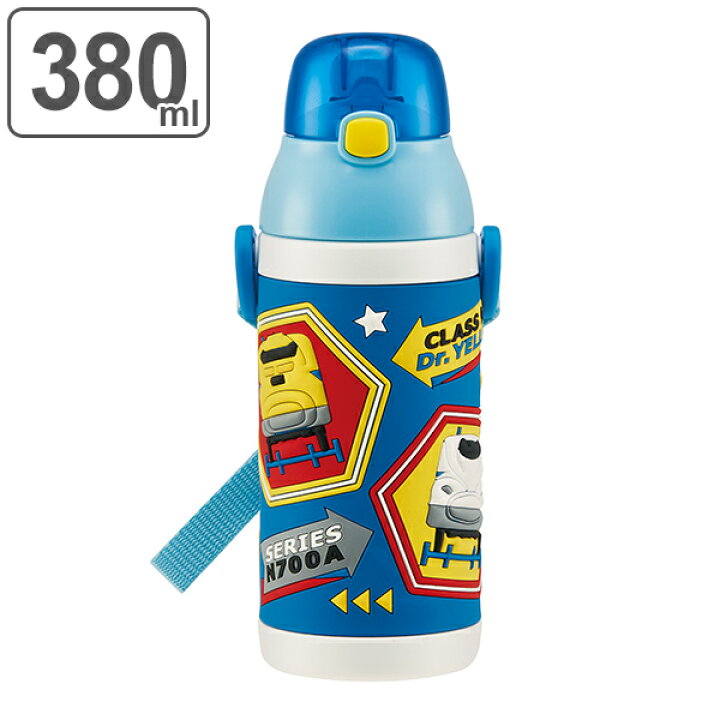 楽天市場 水筒 ステンレス ストロー 3dワンプッシュストローボトル プラレール 380ml 子供 保冷 幼稚園 保育園 3d キッズ キャラクター ワンプッシュ ストローボトル ストロー付き ステンレス製 子供用水筒 ボトル キャラ リビングート 楽天市場店