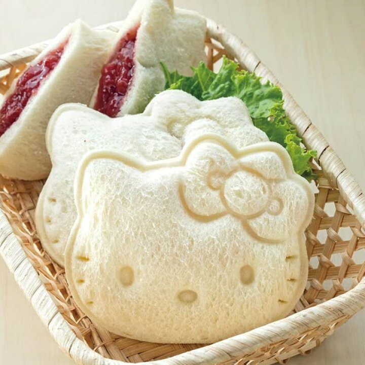 楽天市場 抜き型 サンドイッチ ハローキティ ダイカットサンドパンぬき型 お弁当 サンドウィッチ お弁当グッズ キティ 幼稚園 保育園 サンドイッチメーカー キャラ デコ弁 型 パン型 キャラクター 子供用 キッズ かわいい ランチ リビングート 楽天市場店