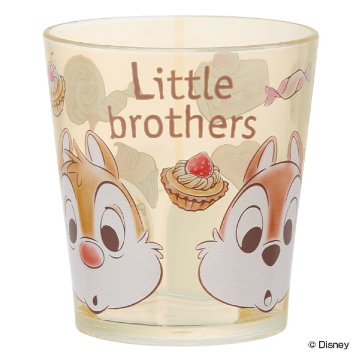 楽天市場 コップ 280ml チップ デール スイーツ プラスチック タンブラー キャラクター カップ 子ども キッズ ディズニー チップ デール プラコップ マグ 子供用食器 アクリル かわいい おしゃれ リビングート 楽天市場店