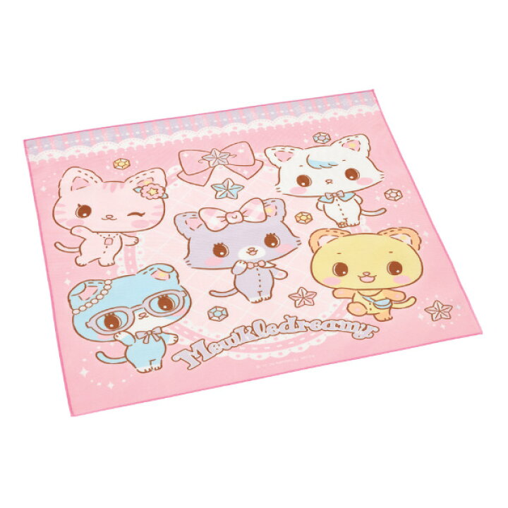 楽天市場 ランチクロス ナフキン ミュークルドリーミー おともだち ランチョンマット 子供 キャラクター ランチョンマット キッズ 弁当包み 給食ナフキン お弁当箱 弁当 弁当箱 包み 入れ 子供用 給食 幼稚園 保育園 ランチグッズ リビングート 楽天市場店