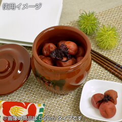 漬物容器ミニ壺0.9L蓋付陶器
