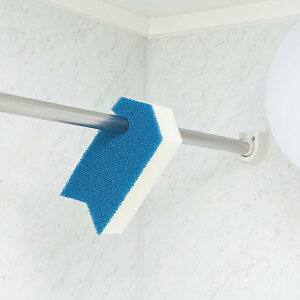 バススポンジ スコッチブライト バスシャイン ( 風呂掃除 スポンジ Scotch Brite 吊り下げ 収納 水切り形状 湯アカ ぬめり こする 汚れ 落とす ふろ フロ 掃除用品 掃除道具 清掃グッズ 大掃除