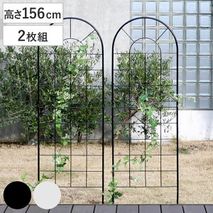フェンス クラシックフェンス ロータイプ 高さ156cm 2枚組 ( ガーデンフェンス インテリア ガーデニング雑貨 アンティーク おしゃれ ガーデニング アイアン 鉄 ディスプレイ オブジェ 置物