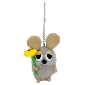 ぬいぐるみ ふかふか フレデリック マスコット ボールチェーン付 （ キーホルダー マスコットキーホルダー ヌイグルミ ふわふわ プレゼント ギフト かわいい 縫いぐるみ 人形 手乗り 小さい 癒し 雑貨 子ども キッズ おでかけ ）