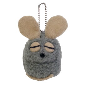 ぬいぐるみ ふかふか フレデリック マスコット ボールチェーン付 瞑想 （ キーホルダー マスコットキーホルダー ヌイグルミ ふわふわ プレゼント ギフト かわいい 縫いぐるみ 人形 手乗り 小さい 癒し 雑貨 子ども キッズ おでかけ ）