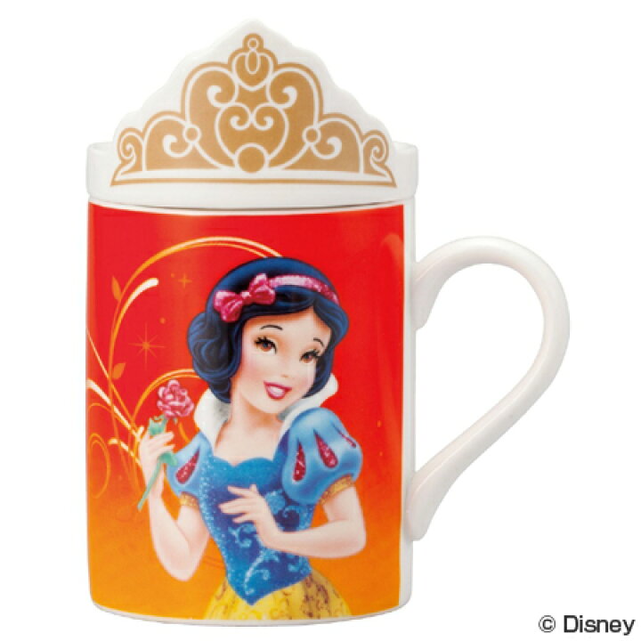 楽天市場】マグカップ 260ml 白雪姫 ディズニープリンセス フタ付き 