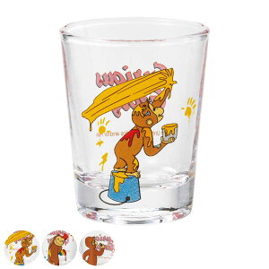 グラス 50ml ミニグラス おさるのジョージ ガラス ( ガラスコップ カップ ショットグラス ミニ インテリア ガラス製 食器 ガラス食器 お酒 小鉢 調味料 ソース ドレッシング 小物入れ )