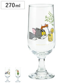 グラス 270ml ソーダグラス トム＆ジェリー （ 日本製 ガラス トム ジェリー キャラクター コップ タンブラー かわいい カフェ風 レモネード クリームソーダ ）